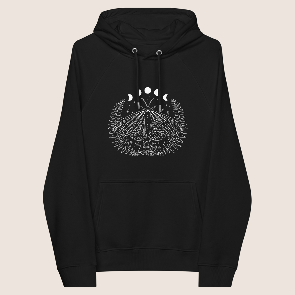 Unisex Hoodie Bio-Baumwolle | Motte