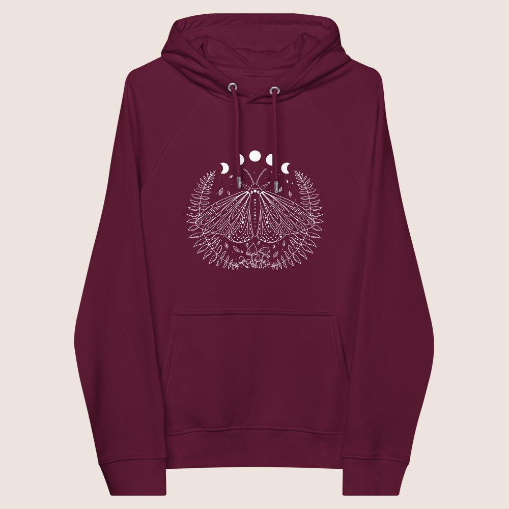 Unisex Hoodie Bio-Baumwolle | Motte