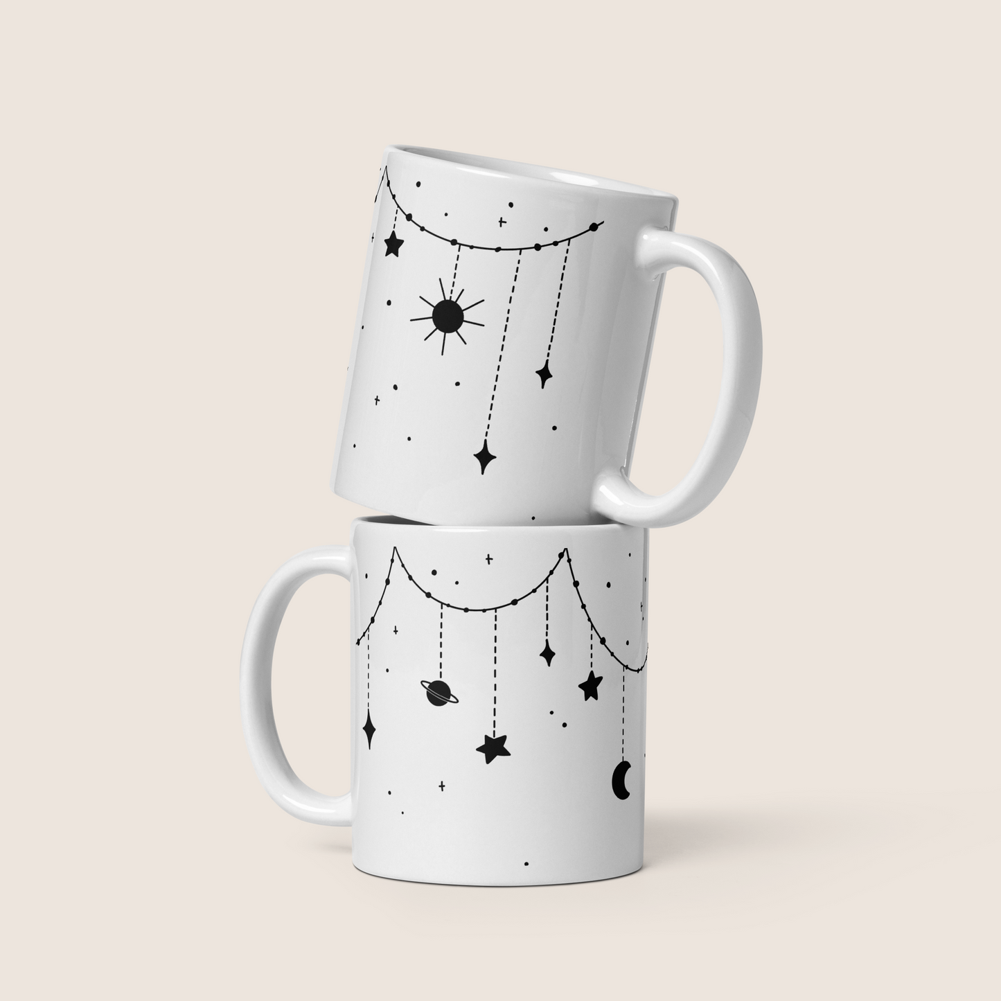 Tasse | Sonne, Mond, Sterne