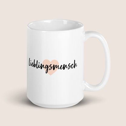 Tasse | Lieblingsmensch, Herz